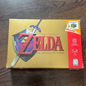 The Legend of Zelda Ocarina of Time Nintendo N64 BOX ONLY